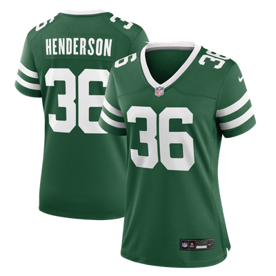 Al-Jay Henderson New York Jets Nike Women's Team Game Jersey - Legacy Green