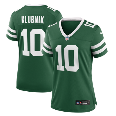 Cade Klubnik New York Jets Nike Women's Team Game Jersey - Legacy Green