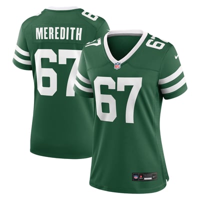 Jordan Meredith New York Jets Nike Women's Team Game Jersey - Legacy Green