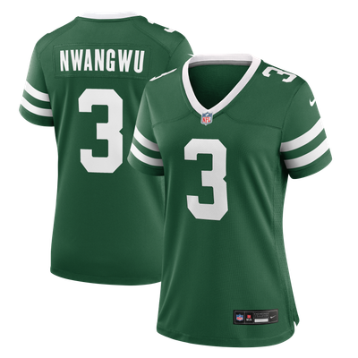 Kene Nwangwu New York Jets Nike Women's Team Game Jersey - Legacy Green