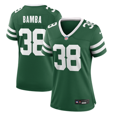 Mory Bamba New York Jets Nike Women's Team Game Jersey - Legacy Green