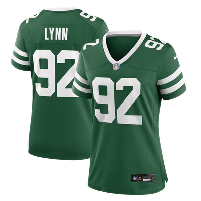 Nate Lynn New York Jets Nike Women's Team Game Jersey - Legacy Green