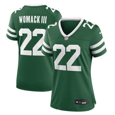 Samuel Womack III New York Jets Nike Women's Team Game Jersey - Legacy Green