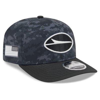 New York Jets New Era Youth 2026 Salute To Service 9SEVENTY Adjustable Hat - Black