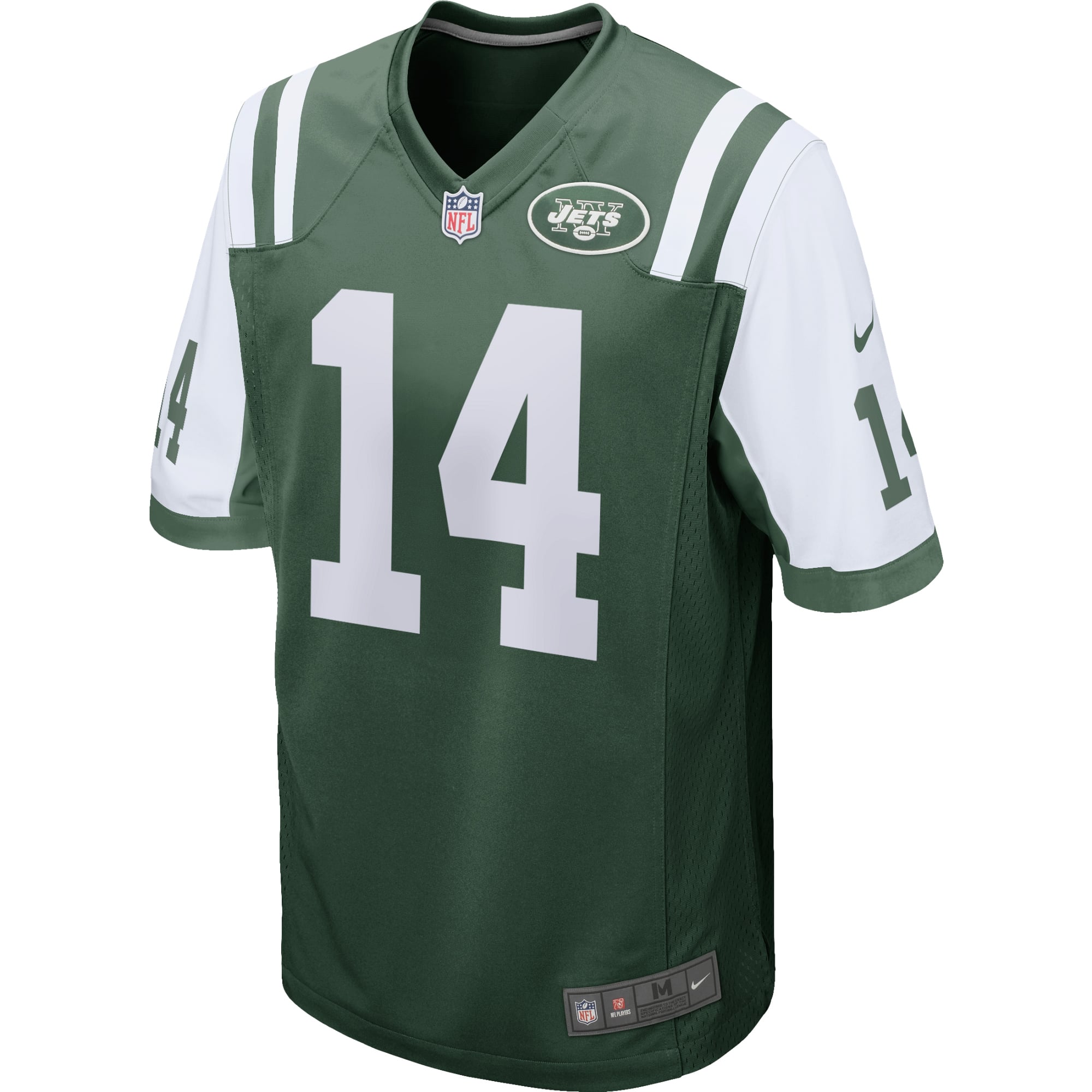 Youth New York Jets Ryan Fitzpatrick Nike Green Game Jersey