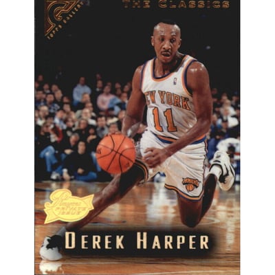 1995-96 Topps Gallery Player's Private Issue #131 Derek Harper