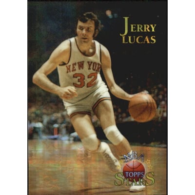 1996 Topps Stars Finest Refractors #125 Jerry Lucas