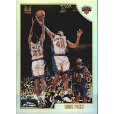 1998-99 Topps Chrome Refractors #146 Chris Mills