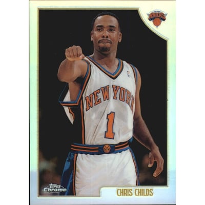 1998-99 Topps Chrome Refractors #173 Chris Childs