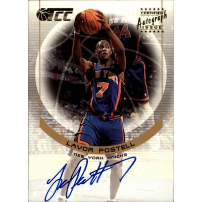2001-02 Topps TCC Autographs #CCALP Lavor Postell