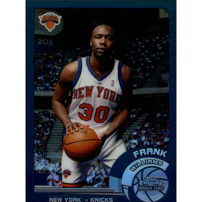 2002-03 Topps Chrome Refractors #159 Frank Williams