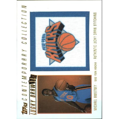 2003-04 Topps Contemporary Collection Lucky Draw 50 #LD25 Mike Sweetney