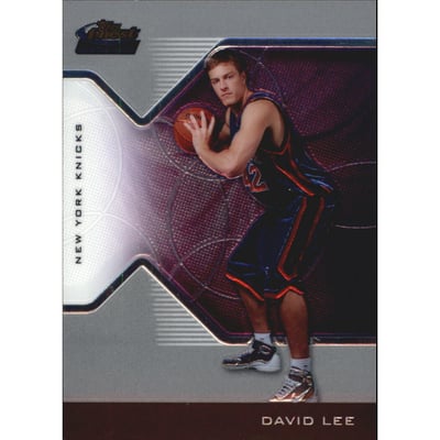 2004-05 Finest #220 David Lee XRC