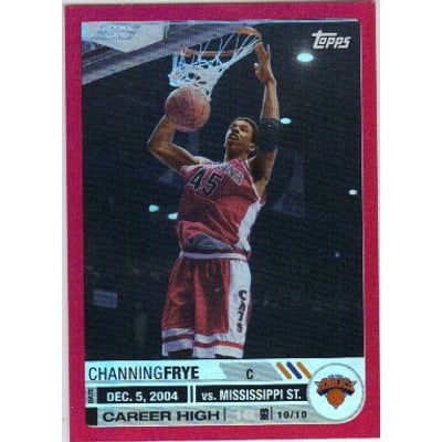 2005-06 Topps Big Game 99 #137 Channing Frye
