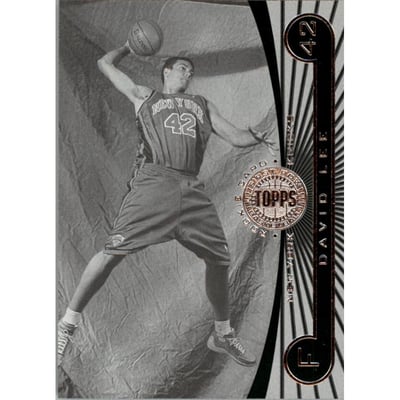 2005-06 Topps First Row Black and White #119 David Lee