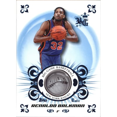2006-07 Topps Big Game Blue #91 Renaldo Balkman