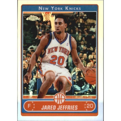 2006-07 Topps Chrome Refractors #150 Jared Jeffries