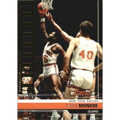 2006-07 Topps Full Court Photographer's Proof Gold #87 Earl Monroe