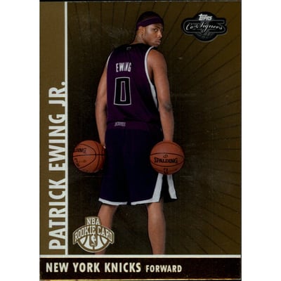 2008-09 Topps Co-Signers Gold #134 Patrick Ewing Jr.