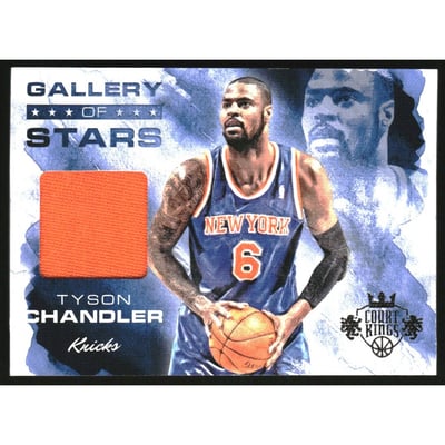 2013-14 Court Kings Gallery of Stars Jerseys #40 Tyson Chandler/325