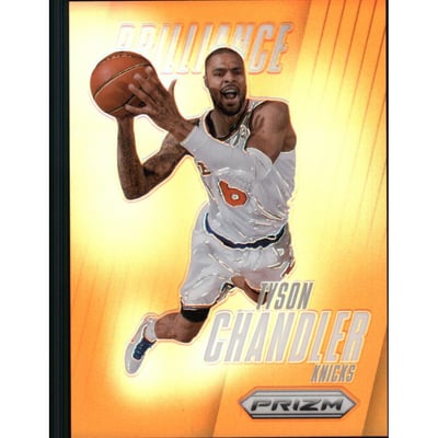 2013-14 Panini Prizm Brilliance Prizms Orange #11 Tyson Chandler