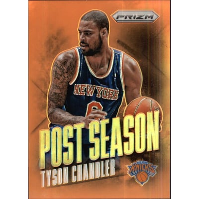 2013-14 Panini Prizm Post Season Prizms Orange #1 Tyson Chandler