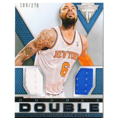 2013-14 Panini Titanium Double Double Jerseys #8 Tyson Chandler/279
