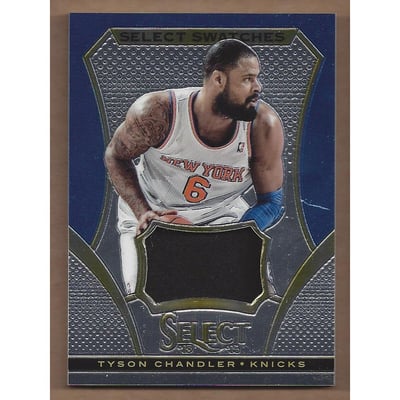 2013-14 Select Swatches #65 Tyson Chandler