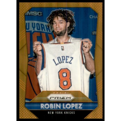 2015-16 Panini Prizm Prizms Orange #36 Robin Lopez