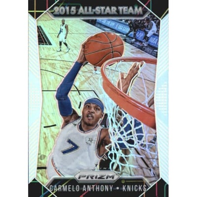2015-16 Panini Prizm Prizms Silver #351 Carmelo Anthony AS