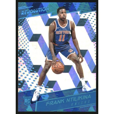 2017-18 Panini Revolution Cubic #123 Frank Ntilikina