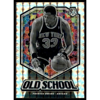 2019-20 Panini Mosaic Old School Mosaic #2 Patrick Ewing
