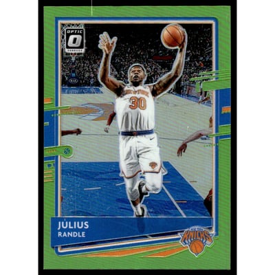 2020-21 Donruss Optic Lime Green #89 Julius Randle