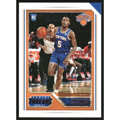 2020-21 Panini Chronicles Bronze #100 Immanuel Quickley/Threads
