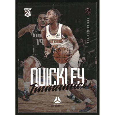 2020-21 Panini Chronicles Bronze #140 Immanuel Quickley/Luminance
