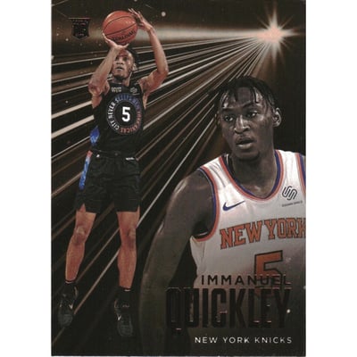 2020-21 Panini Chronicles Bronze #207 Immanuel Quickley/Essentials