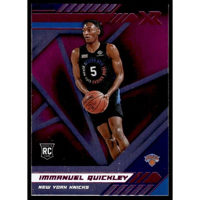 2020-21 Panini Chronicles Pink #297 Immanuel Quickley/XR