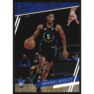 2020-21 Panini Chronicles Pink #63 Immanuel Quickley/Prestige