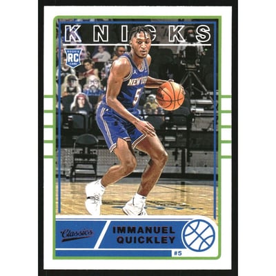 2020-21 Panini Chronicles Red #644 Immanuel Quickley/Classics
