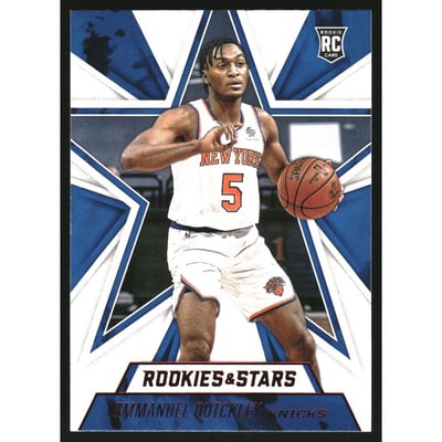 2020-21 Panini Chronicles Red #660 Immanuel Quickley/Rookies and Stars