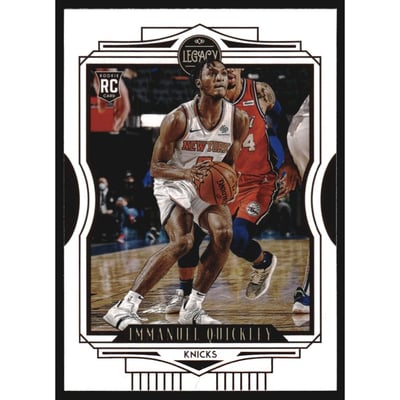 2020-21 Panini Chronicles Red #678 Immanuel Quickley/Legacy