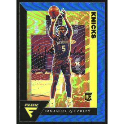 2020-21 Panini Flux Light Blue #205 Immanuel Quickley