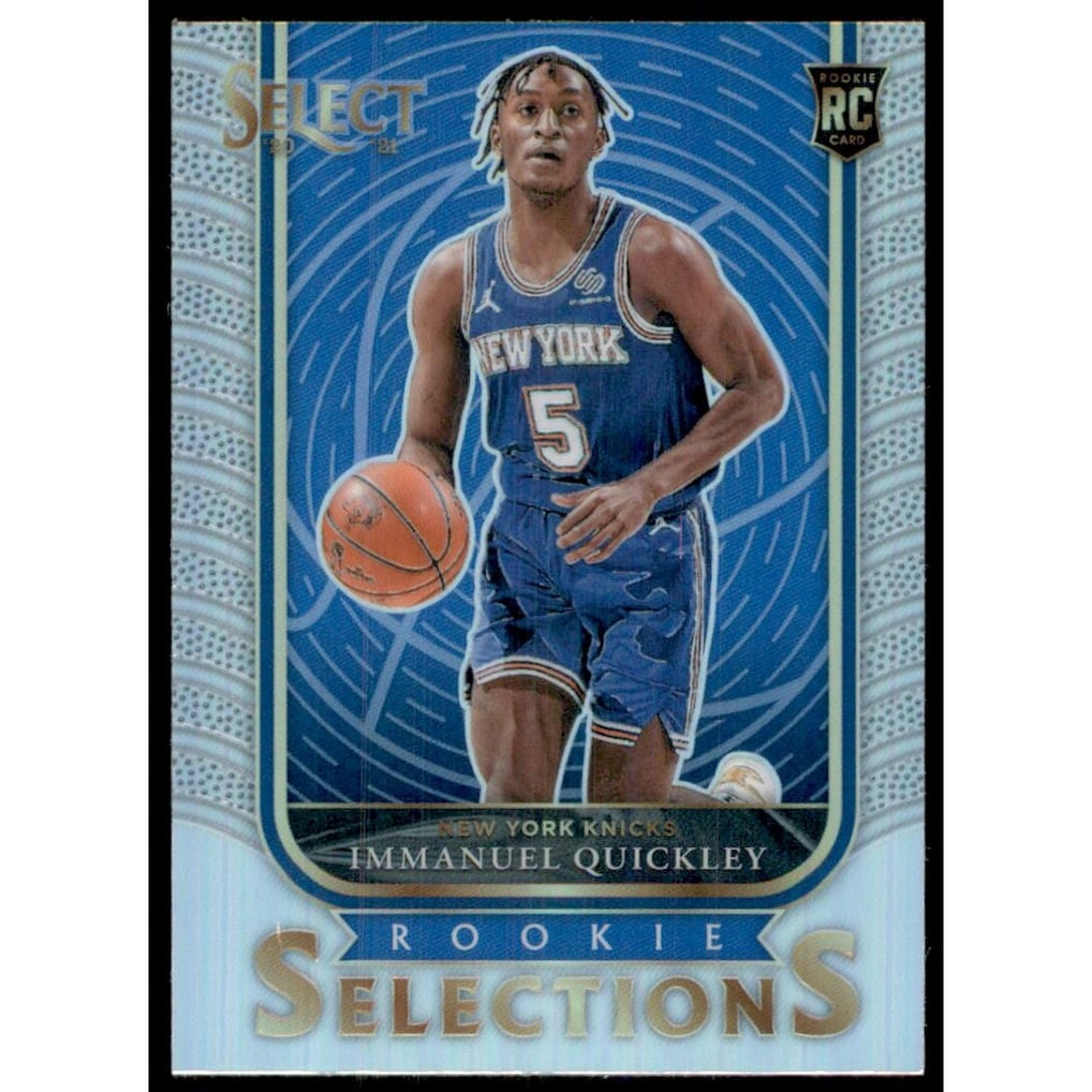2020-21 Select Rookie Selections Prizms Silver #22 Immanuel Quickley
