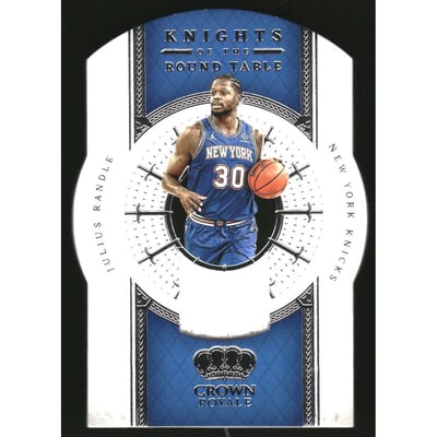 2021-22 Crown Royale Knights of the Round Table Materials #29 Julius Randle