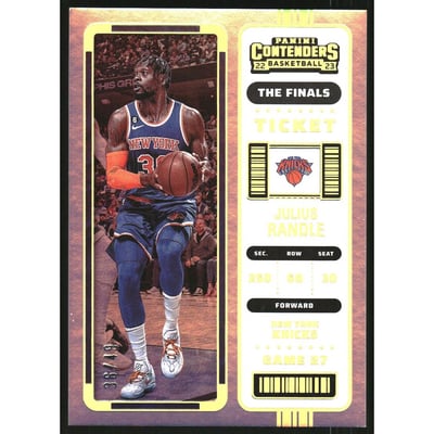 2022-23 Panini Contenders The Finals Ticket #14 Julius Randle