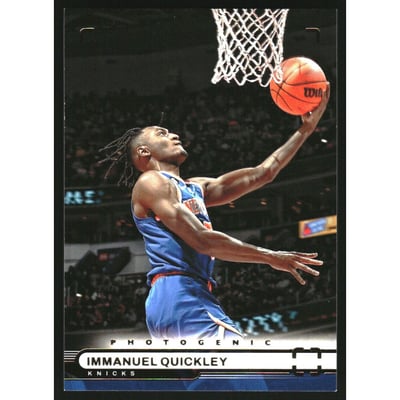 2022-23 Panini PhotoGenic #56 Immanuel Quickley