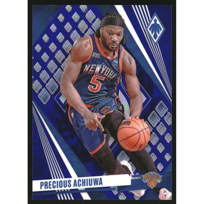 2023-24 Panini Phoenix Blue #154 Precious Achiuwa