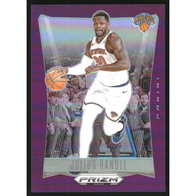 2023-24 Panini Prizm Deca Prizms Purple #188 Julius Randle