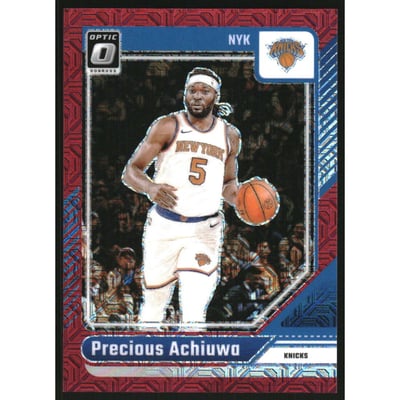 2024-25 Donruss Optic Choice Red #201 Precious Achiuwa