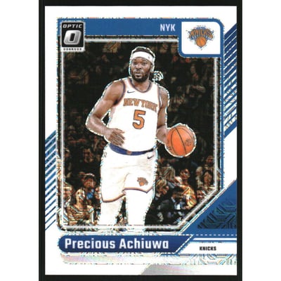 2024-25 Donruss Optic Choice White #201 Precious Achiuwa
